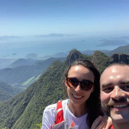Cunha vista da pedra da macela