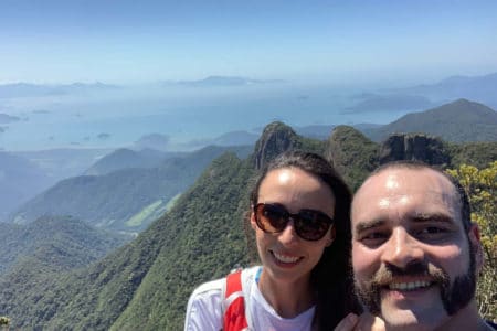 Cunha vista da pedra da macela