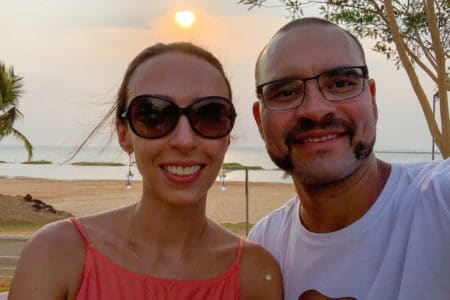 Por do Sol na Praia da Graciosa