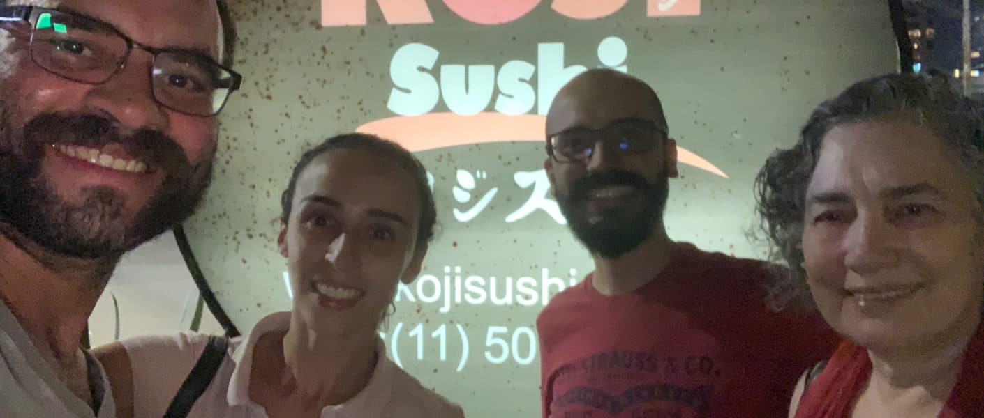 Foto da entrada dp Koji Sushi