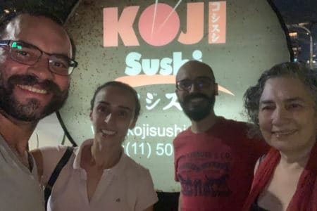 Foto da entrada dp Koji Sushi