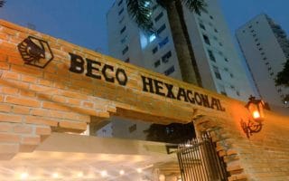 Beco Hexagonal entrada