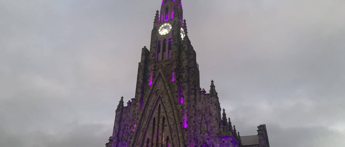 Catedral de Pedra de Canela noite