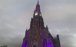 Catedral de Pedra de Canela noite
