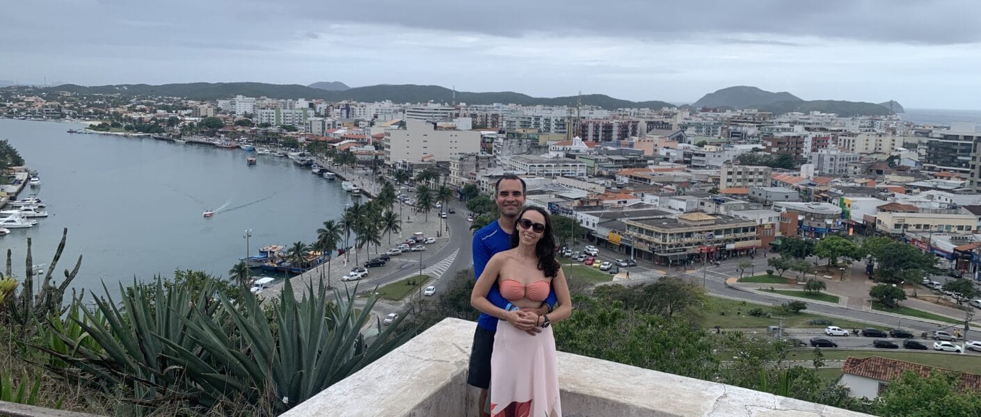 mirante no Morro da Guia cabo frio