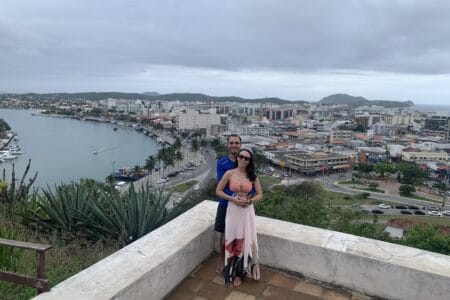 mirante no Morro da Guia cabo frio