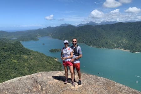 Pico do Pão de Açúcar vista Saco do Mamanguá