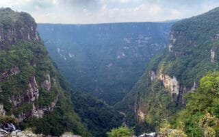 Cânion Fortaleza, em Cambará do Sul - RS.