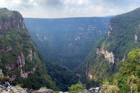 Cânion Fortaleza, em Cambará do Sul - RS.